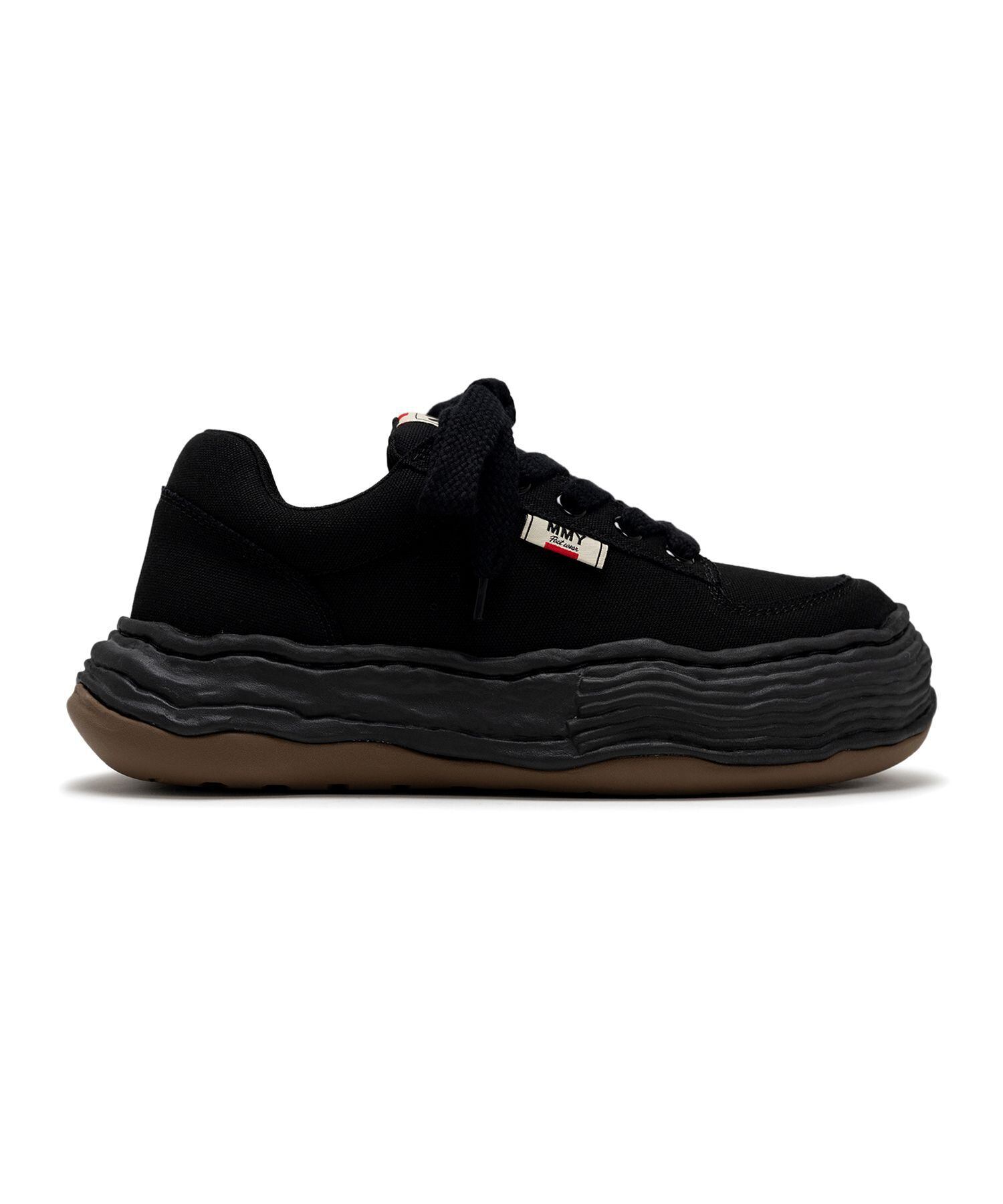 Maison MIHARA YASUHIRO | OLIVER CANVAS LOW (A15FW704) | BLK/BLK