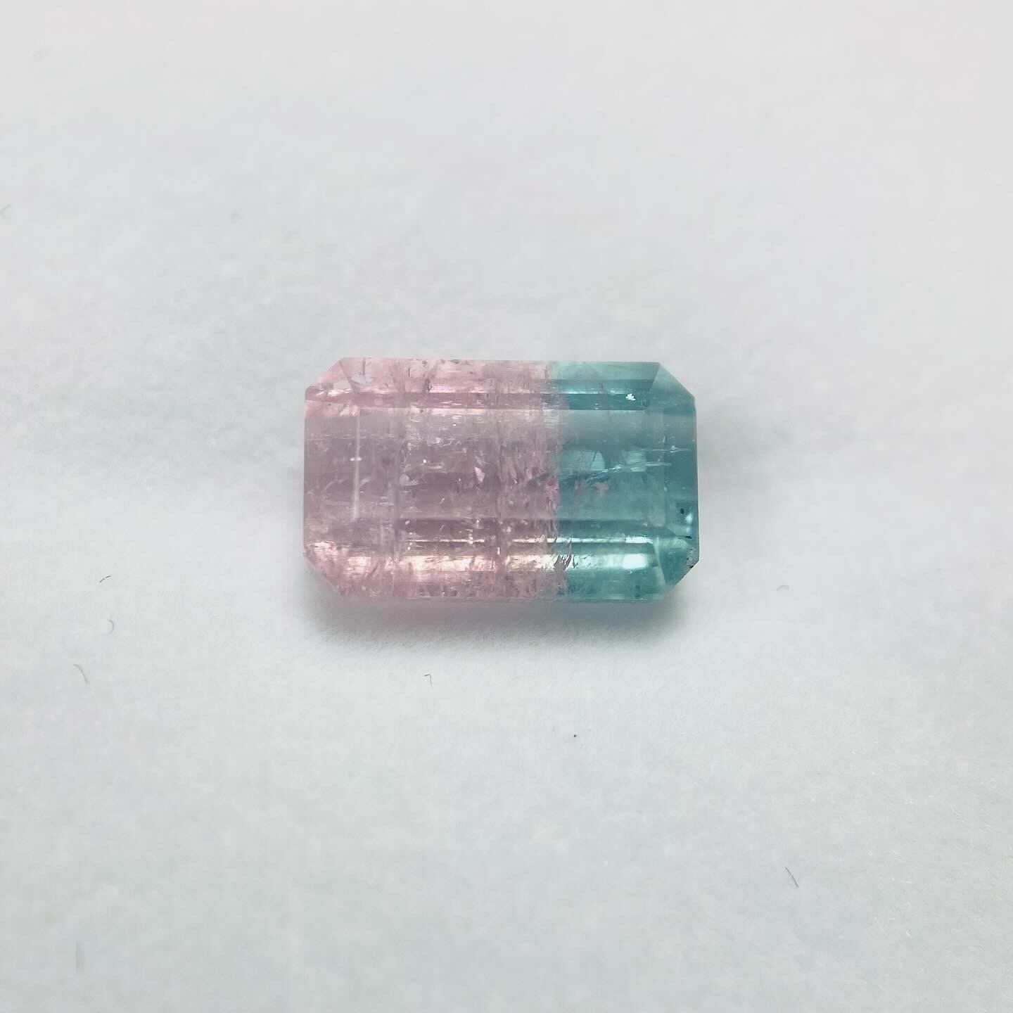 キキララカラーの金平糖なバイカラートルマリン