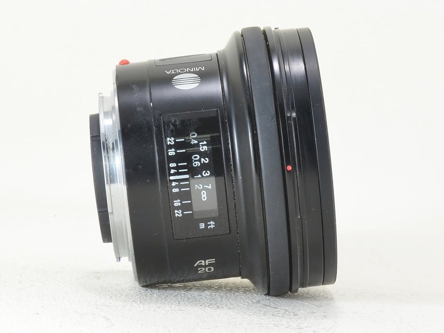 MINOLTA AF 20mm F2.8 SONY Aマウント ミノルタ（21487） | サンライズ ...