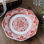 英国アンティーク MINTON ミントン Denmark デンマーク 1880年代 プレート 赤絵 ヴィクトリア時代 thumbnail 6