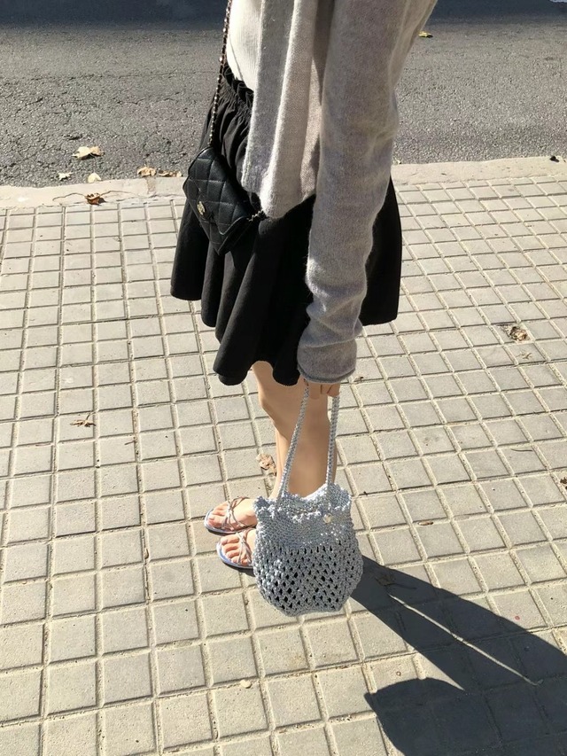 (OUNCE) pico banding skirt /  2color