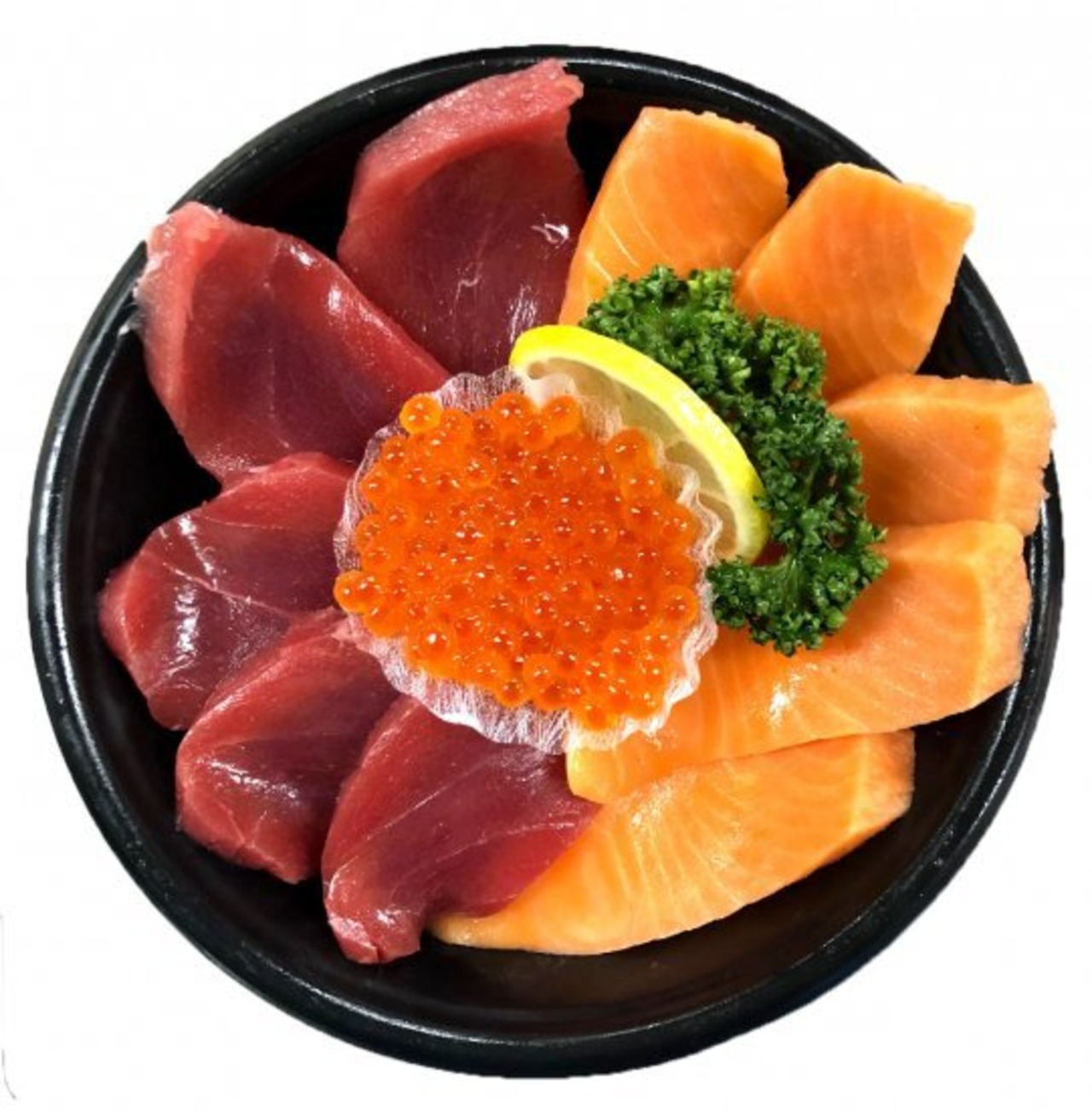 ハーフ＆ハーフ丼