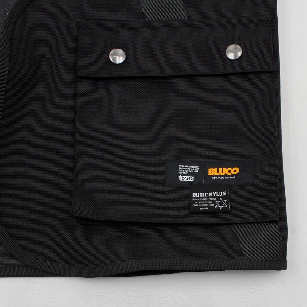 トップス BLUCOxGREED THIRTEEN UTILITY VEST Black BLUCOxGREED THIRTEEN UTILITY VEST ver.2 Black | DOG HOUSE GARAGE