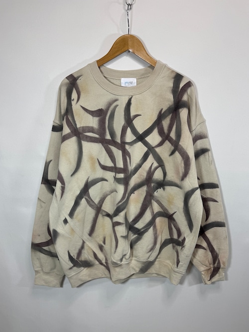 Art Spray Trival Camo Sweat サイズ2  beige at7