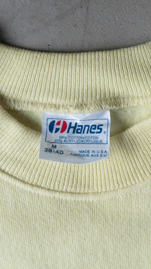 "VERMONT" 1980s Hanes body souviner sweat