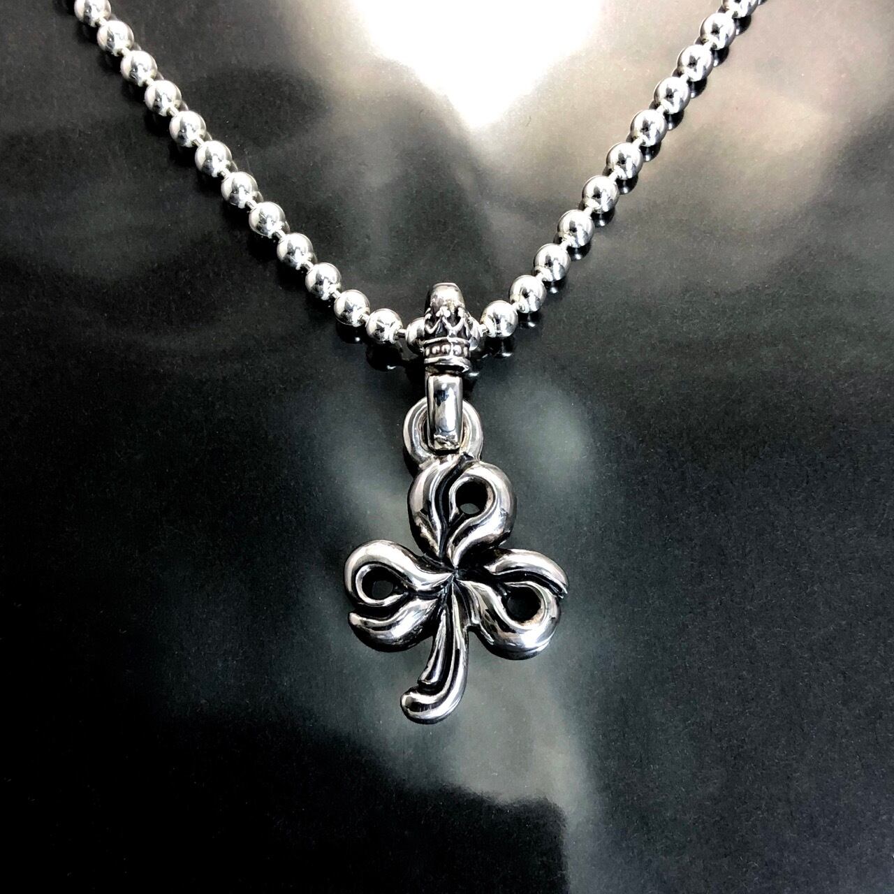 BALL CHAIN [SHAMROCK] / シャムロックボールチェーンネックレス | GODSIZE