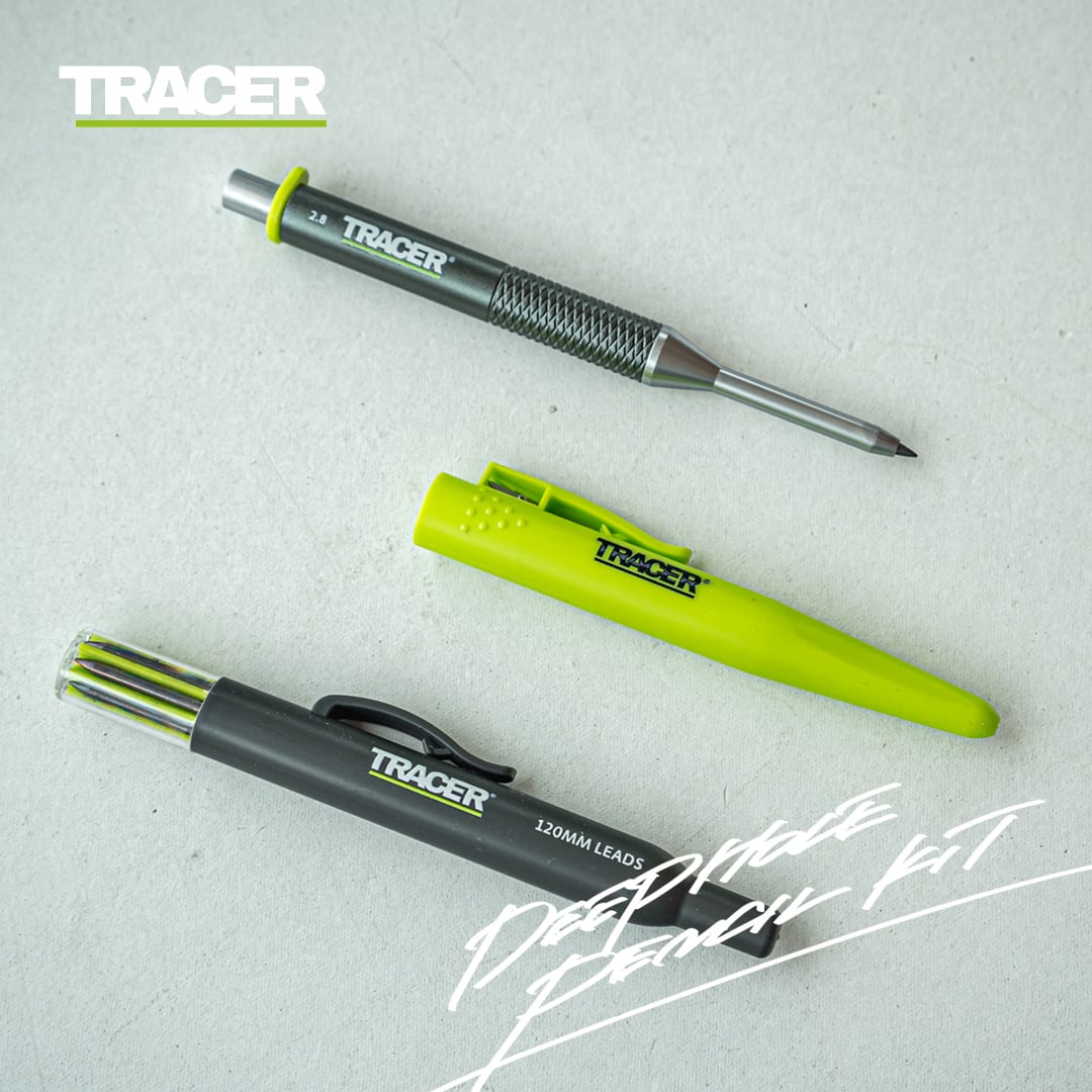 TRACER PRO／アルミディープホールシャープペンシル2.8mm+替芯セット