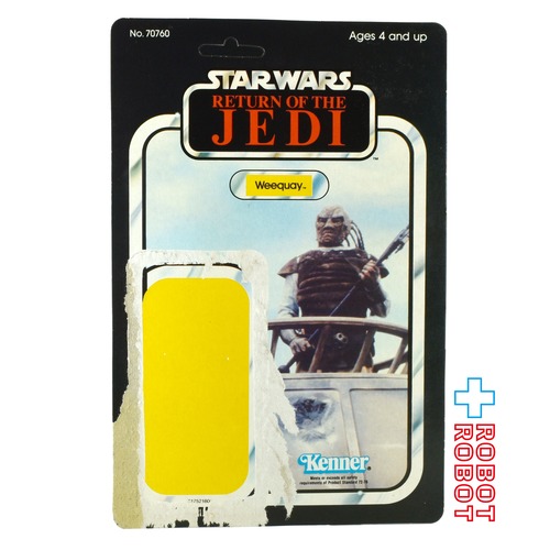 オールドケナー スター・ウォーズ ROTJ ウィークウェイ 77バック カード台紙のみ