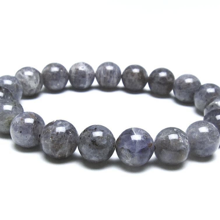 アイオライト ブレスレット 11mm 一点物 メール便可 [M便 1/10] 111-38692