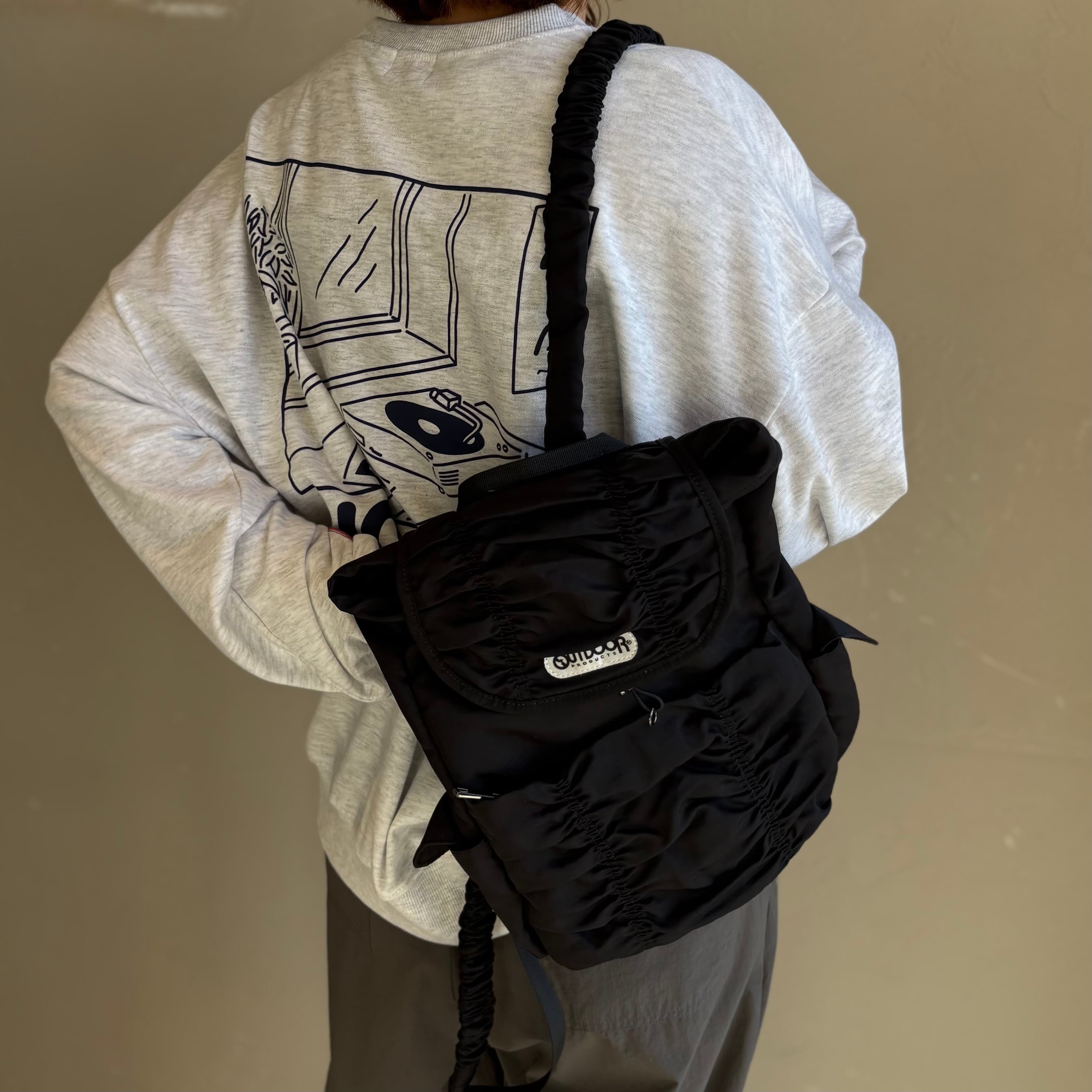 OUTDOOR 】Shirring Backpack | valance 福井｜レディース セレクト