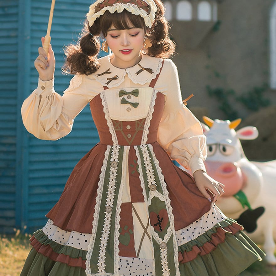 天使と悪魔 サブカル系 クラロリ ジャンパースカート 森ガール 天使と悪魔 サブカル系 クラロリ ジャンパースカート 森ガール