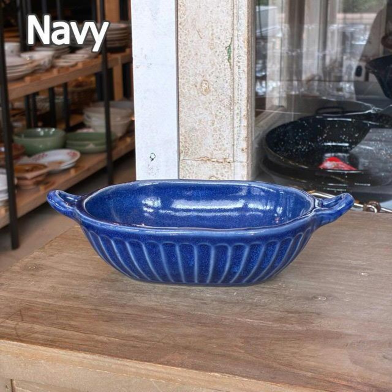 Thailand Gem Round gratin dish Oval 240ml　タイ　ジェム　オーバルグラタン皿　全3色　レッド　イエロー　オーブン可　電子レンジ可　食洗機可　耐熱皿　　