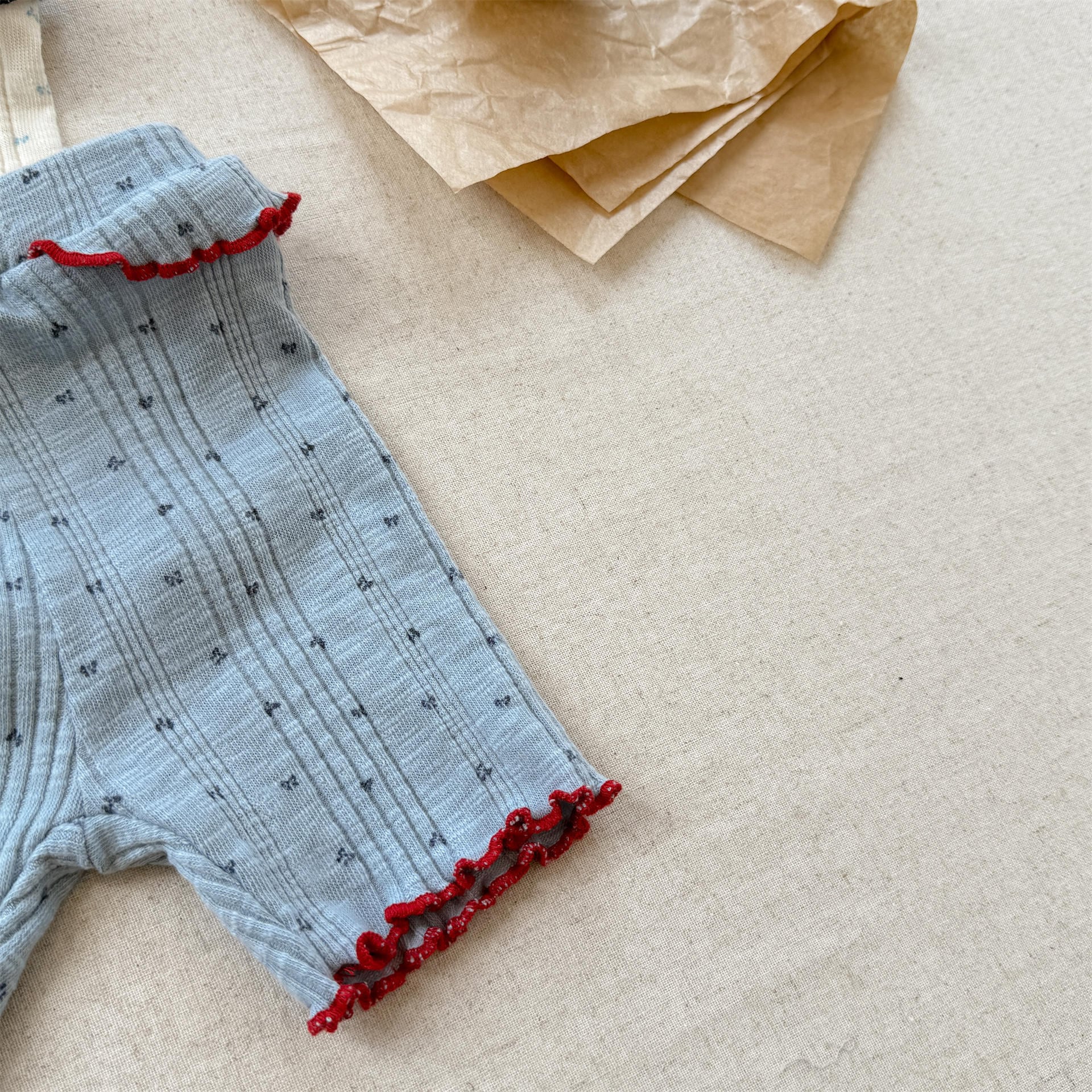 サイドフリルバイカーショーツ