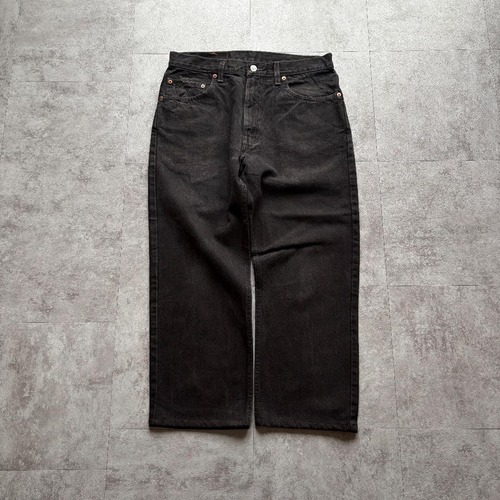 【W34 L30】90s USA製 levi's black 511