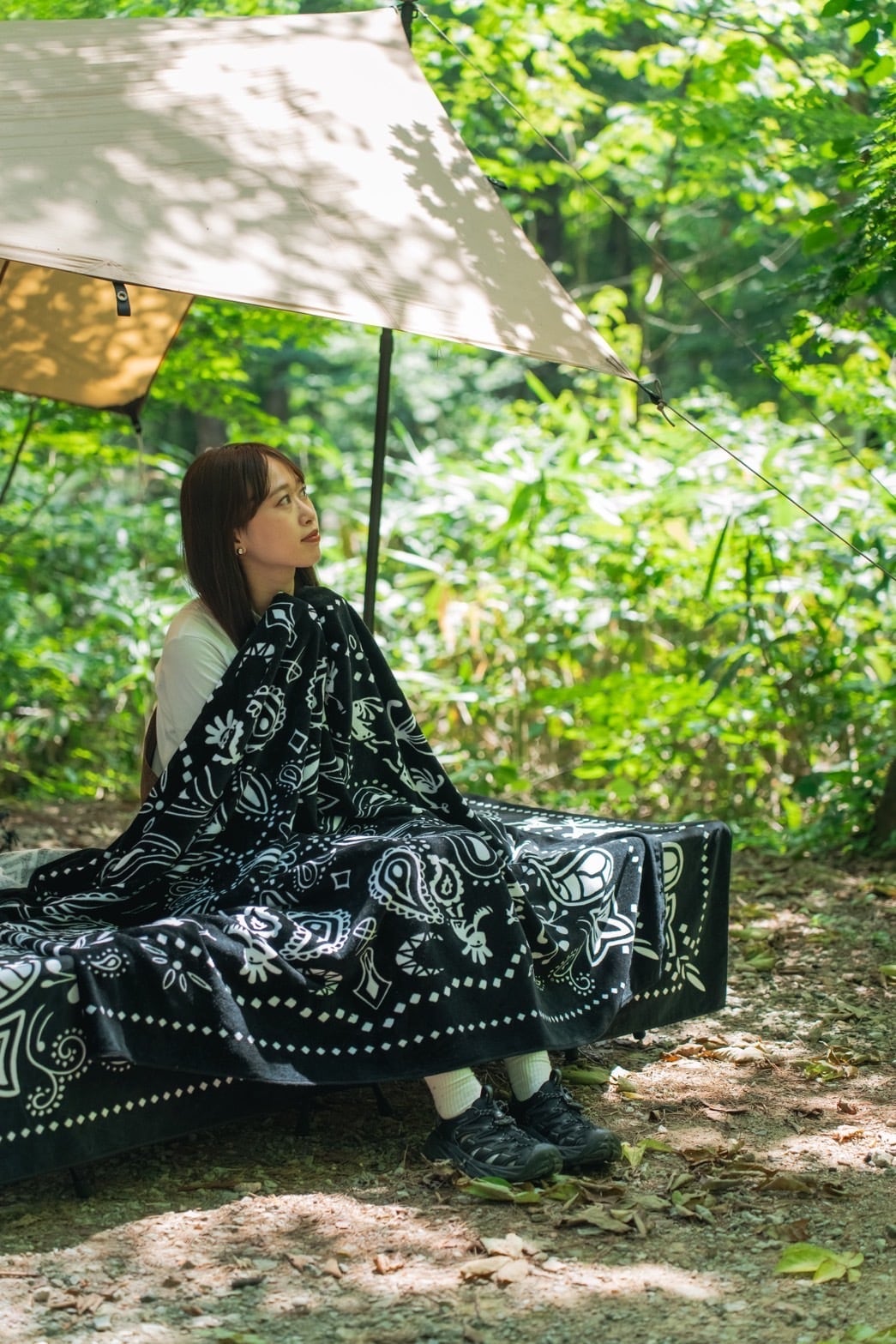 ENRICHタオルケット『ココペイズリー』 | ココペリグッズ、キャンプ