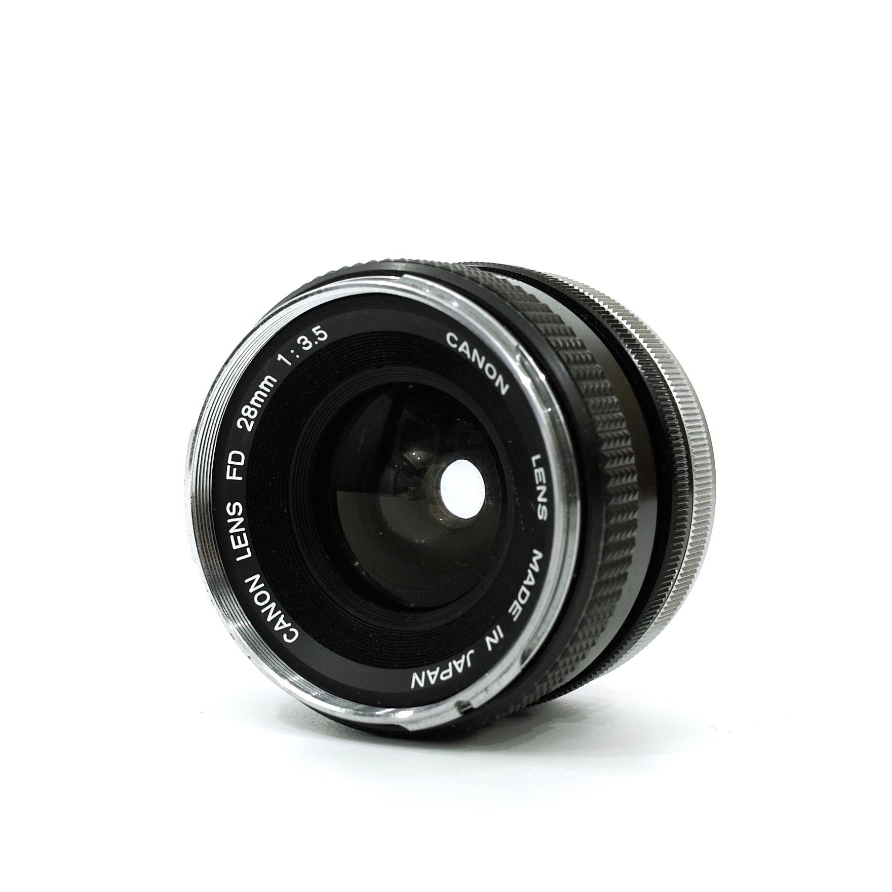 送料無料 限定１個 Canon LENS FD 28mm F3.5 広角単焦点