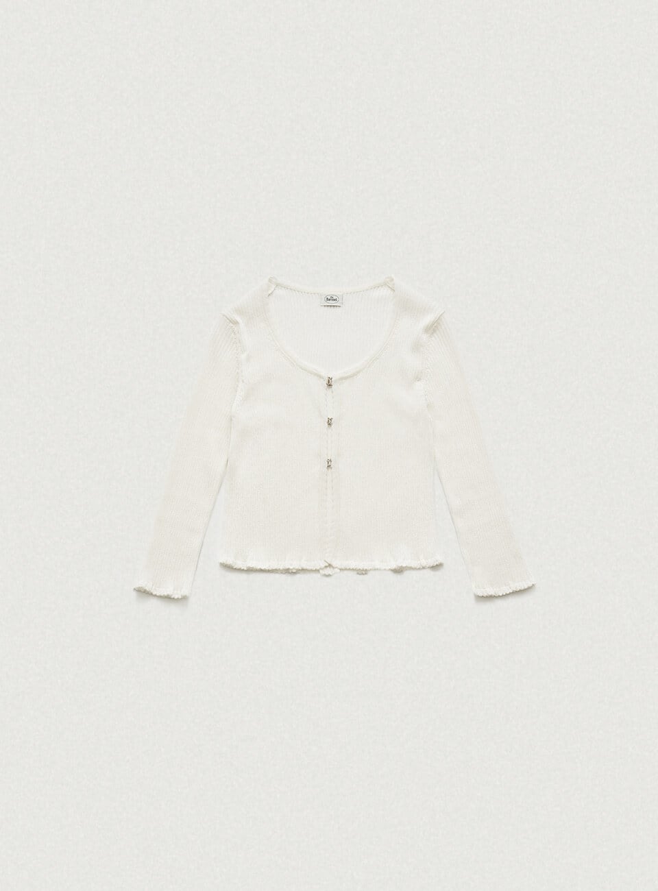 The Barnnet] Ivory B Hook-Closure Knit Cardigan 正規品 韓国