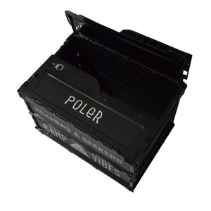 POLeR ポーラー 折り畳みコンテナ POLER FOLDING CONTAINER BLACK