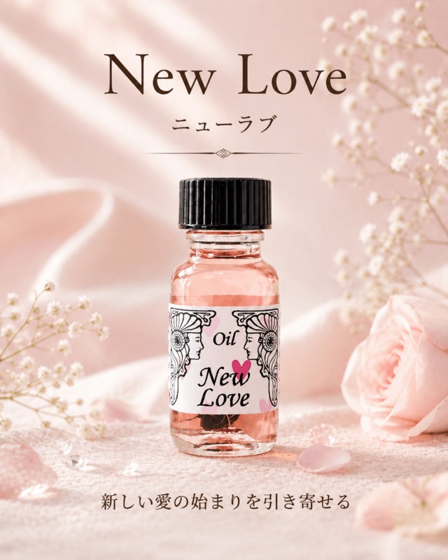 【新しく喜びに満ちた愛を引きつける】メモリーオイル - ニューラブ  (新しい愛)　
