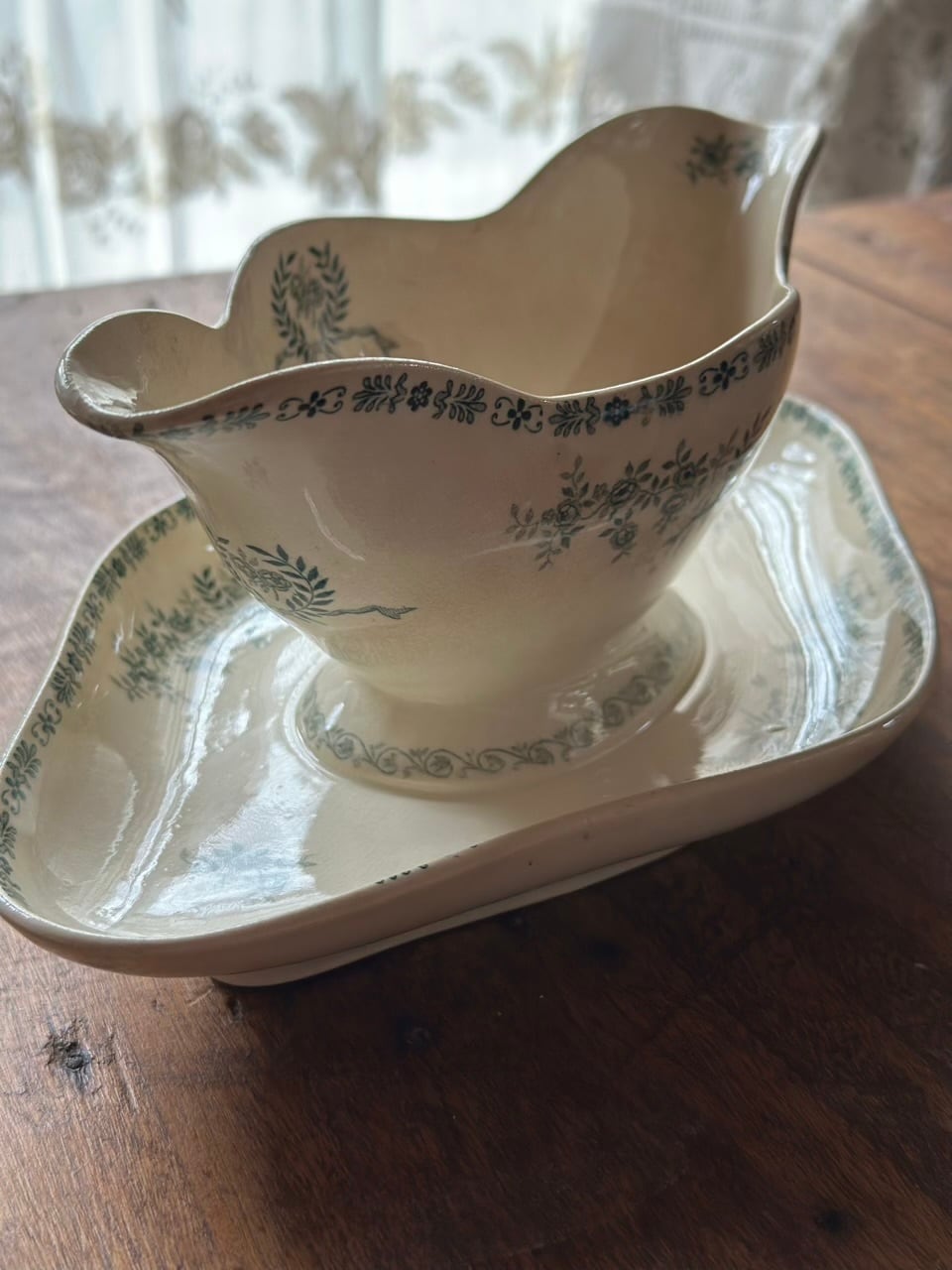 ソーシエール 草花ガーランド柄 | Brocante de La Cocotte （フランス
