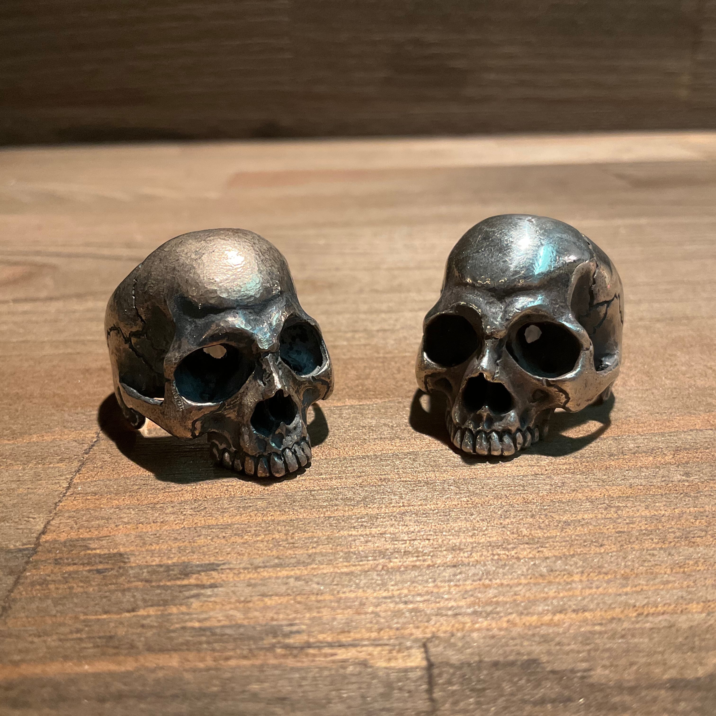 haraKIRI ハラキリ ラージスカルリング 顎無し アンティーク