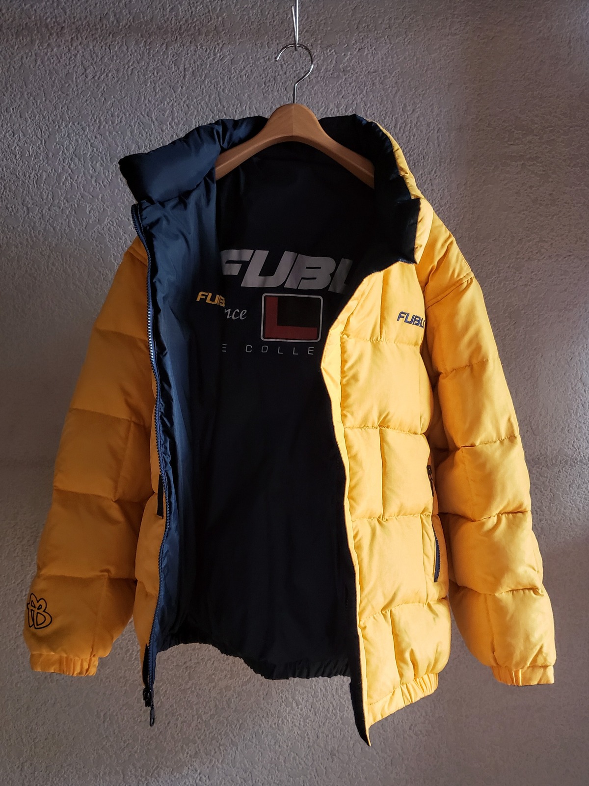 FUBU ダウンジャケット リバーシブル 90