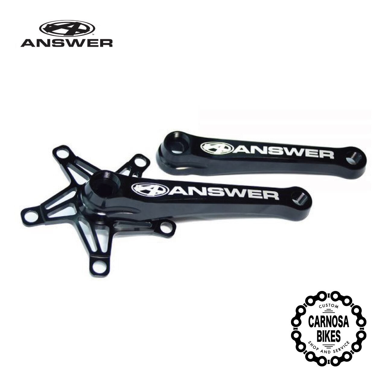ANSWER】MINI CRANK SET [ミニクランクセット] | 【CARNOSA BIKES 