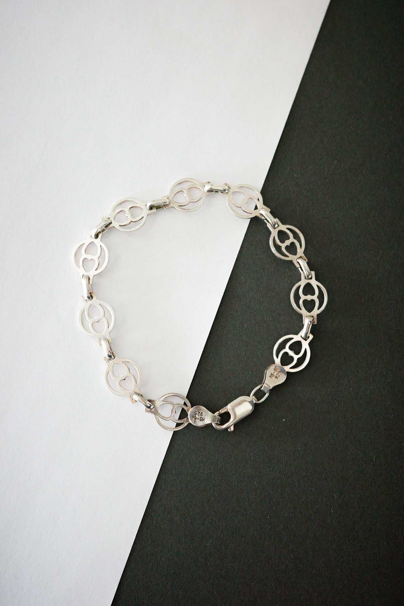 "French vintage" Silver 925 Bracelet / 6-234