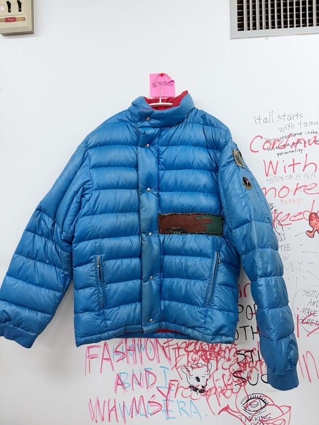 70s~80s vintage mocler down jacket