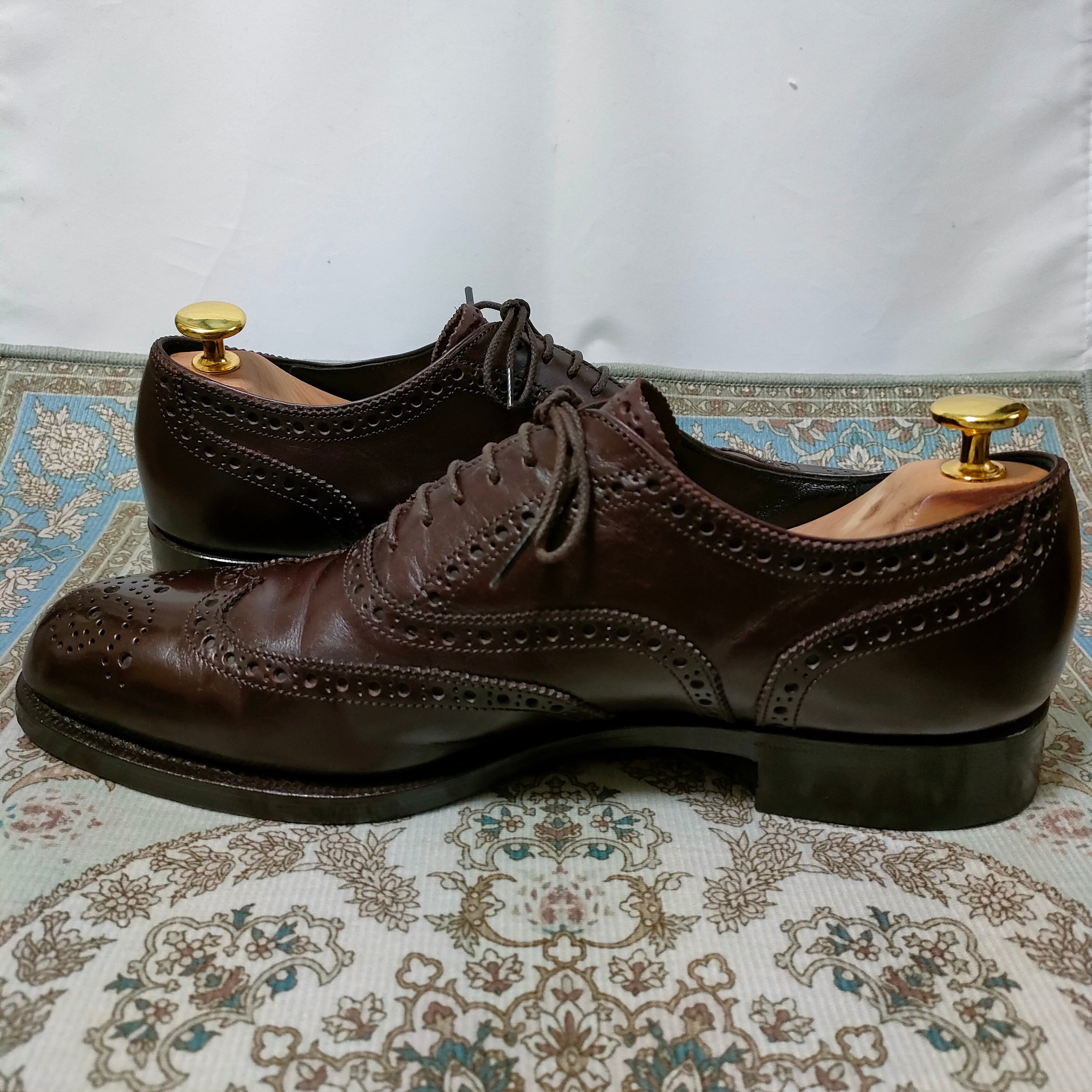 395.CROCKETT&JONES GILBERT ウィングチップ　6.5E