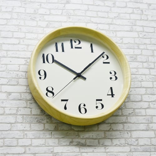 掛時計 電波時計 日本製 木製 おしゃれ シンプル 時計 壁掛け時計