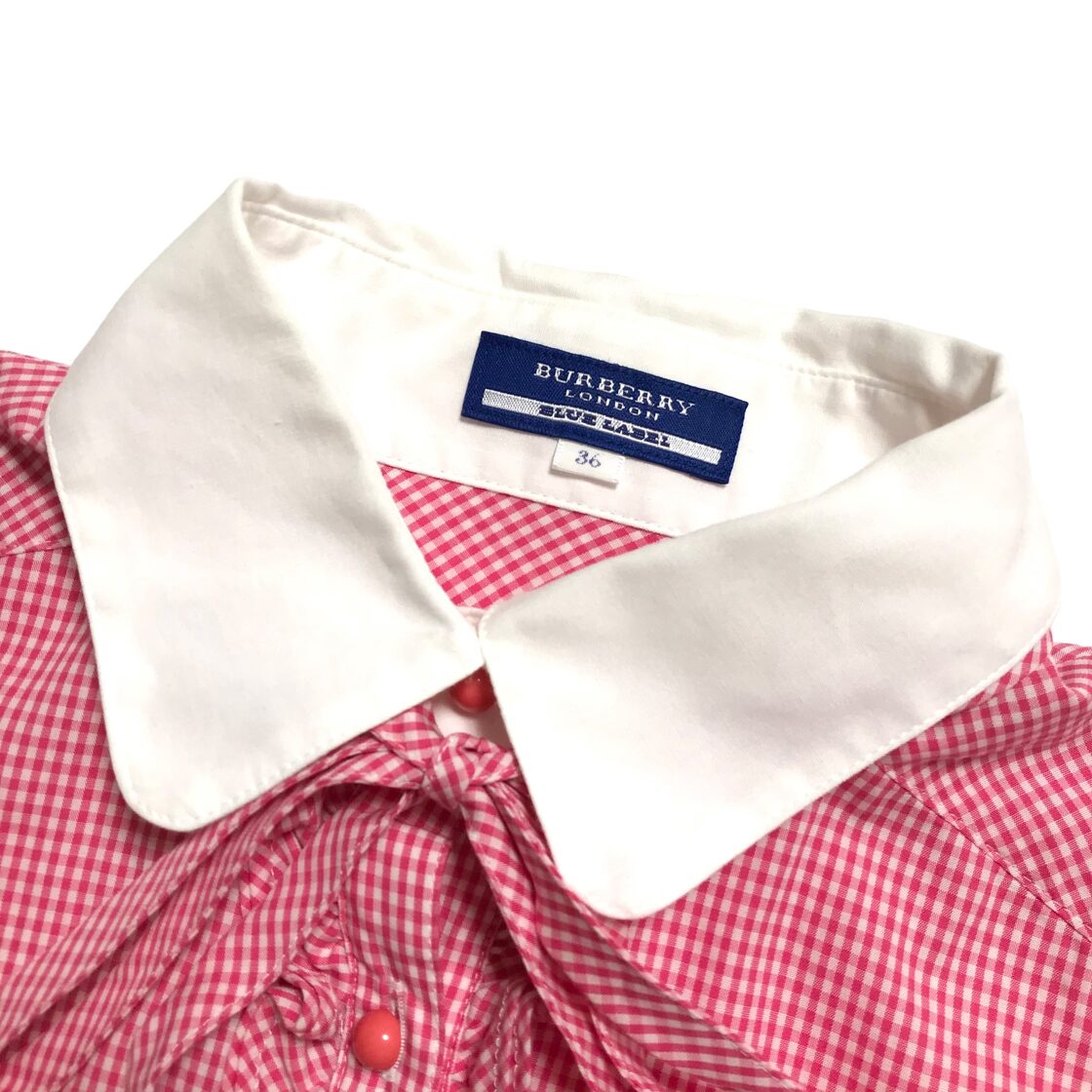 ○1013 burberry tops 2way バーバリー トップス 半袖 チェック | PAY ID