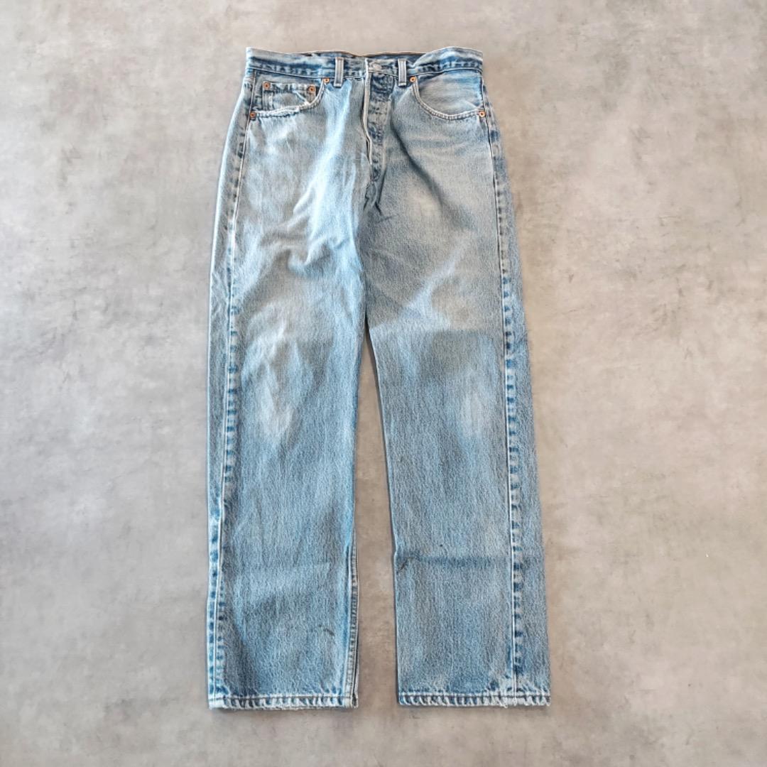 リーバイス501xx Levis W33 デニム 青 90s USA 15958