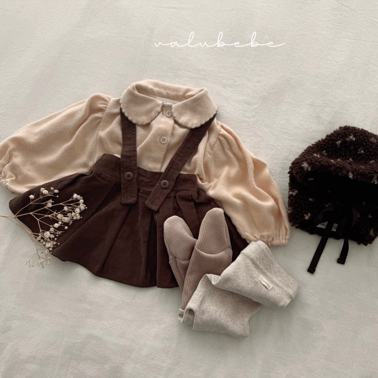 【即納】valubebe/エイミープリーツスカート