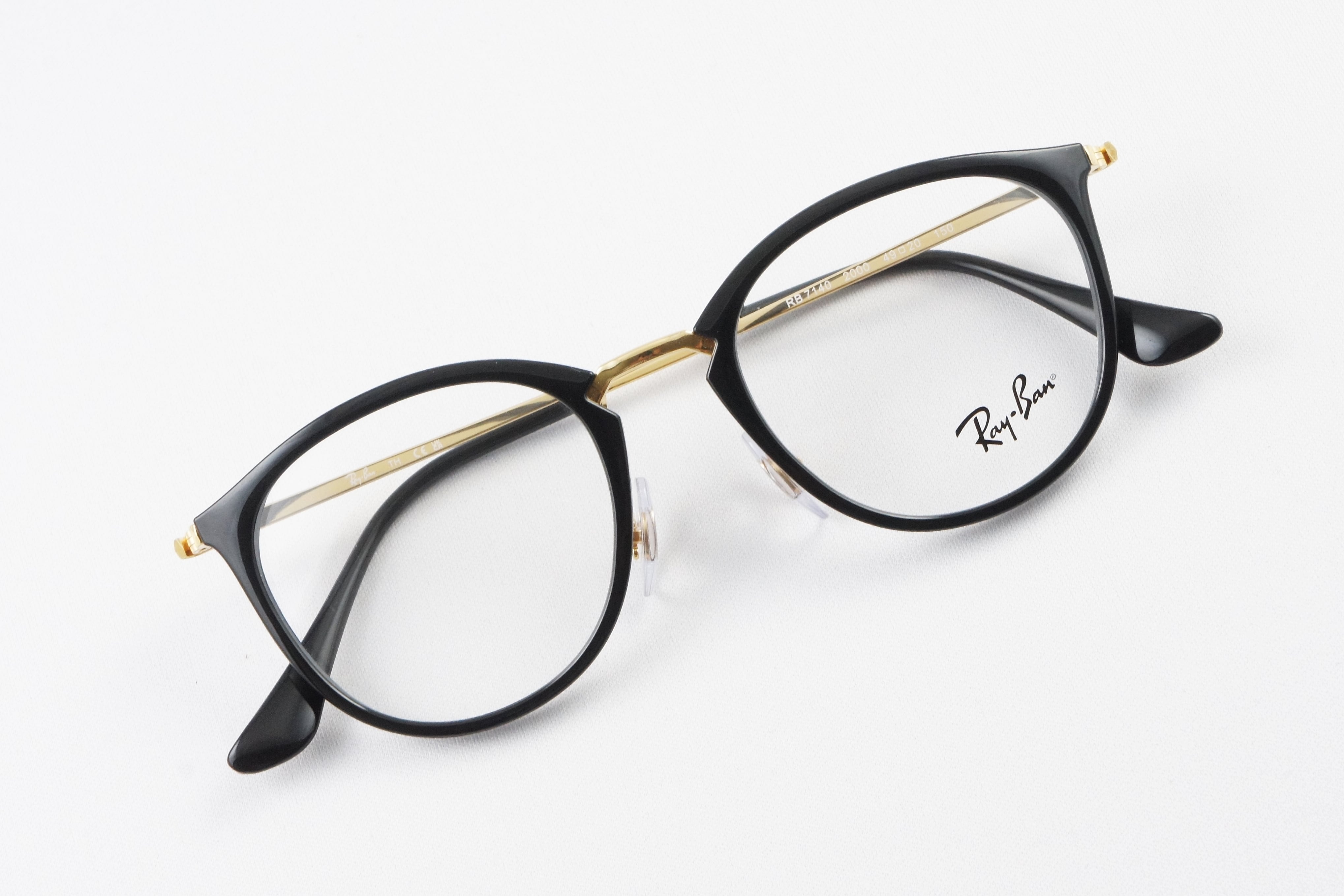 Ray-Ban メガネ RX7140 2000 ボスリントン ボストン ウェリントン 眼鏡