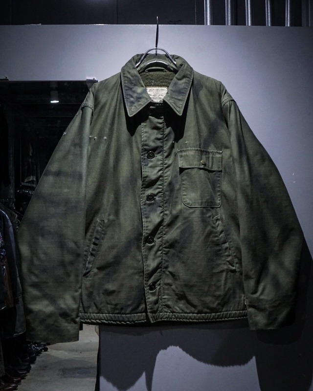 【add (C) vintage】70’s U.S. Navy A-2 Deck Jacket