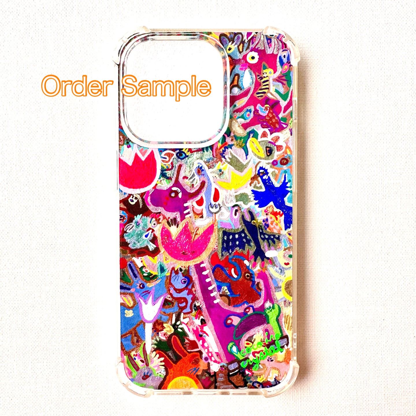 オーダー 2度楽しいスマホケース・希望series