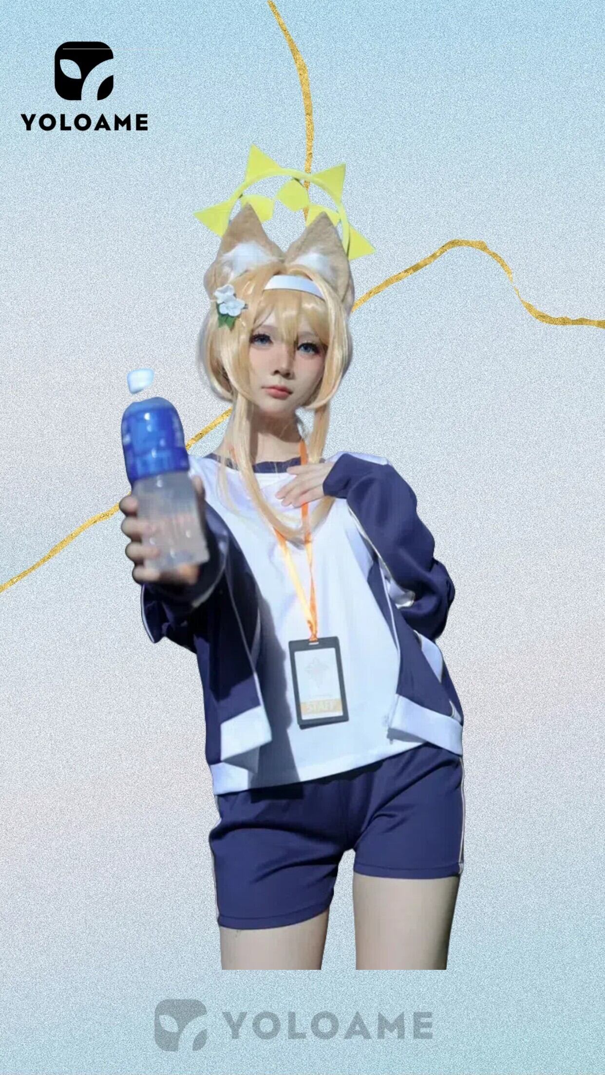 ブルーアーカイブ 伊落マリー コスプレ衣装【漫之星正規品】Blue