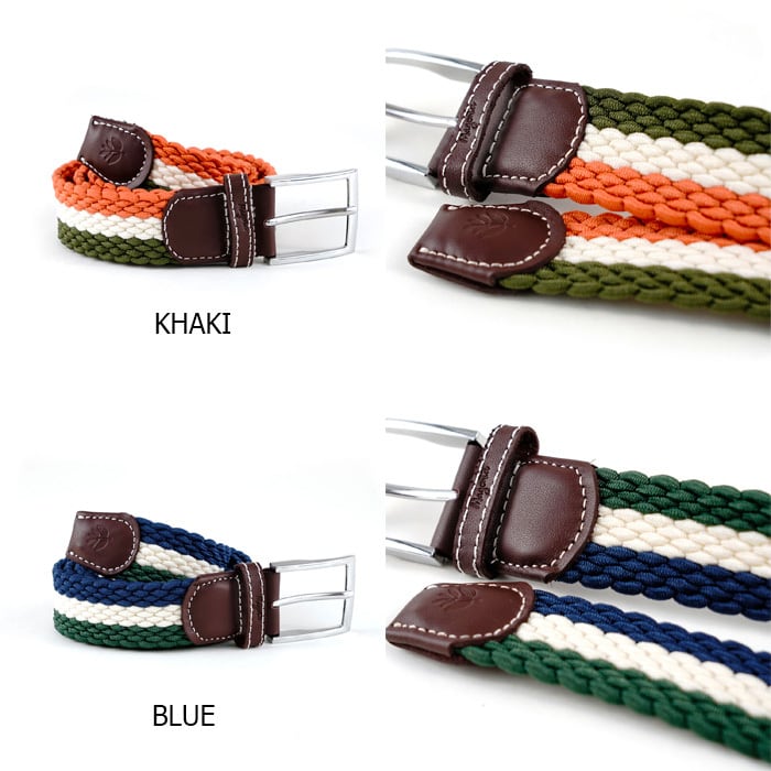 MAGENTA マゼンタ ベルト コットン レザー スケボー WIN23 TRI BRAIDED