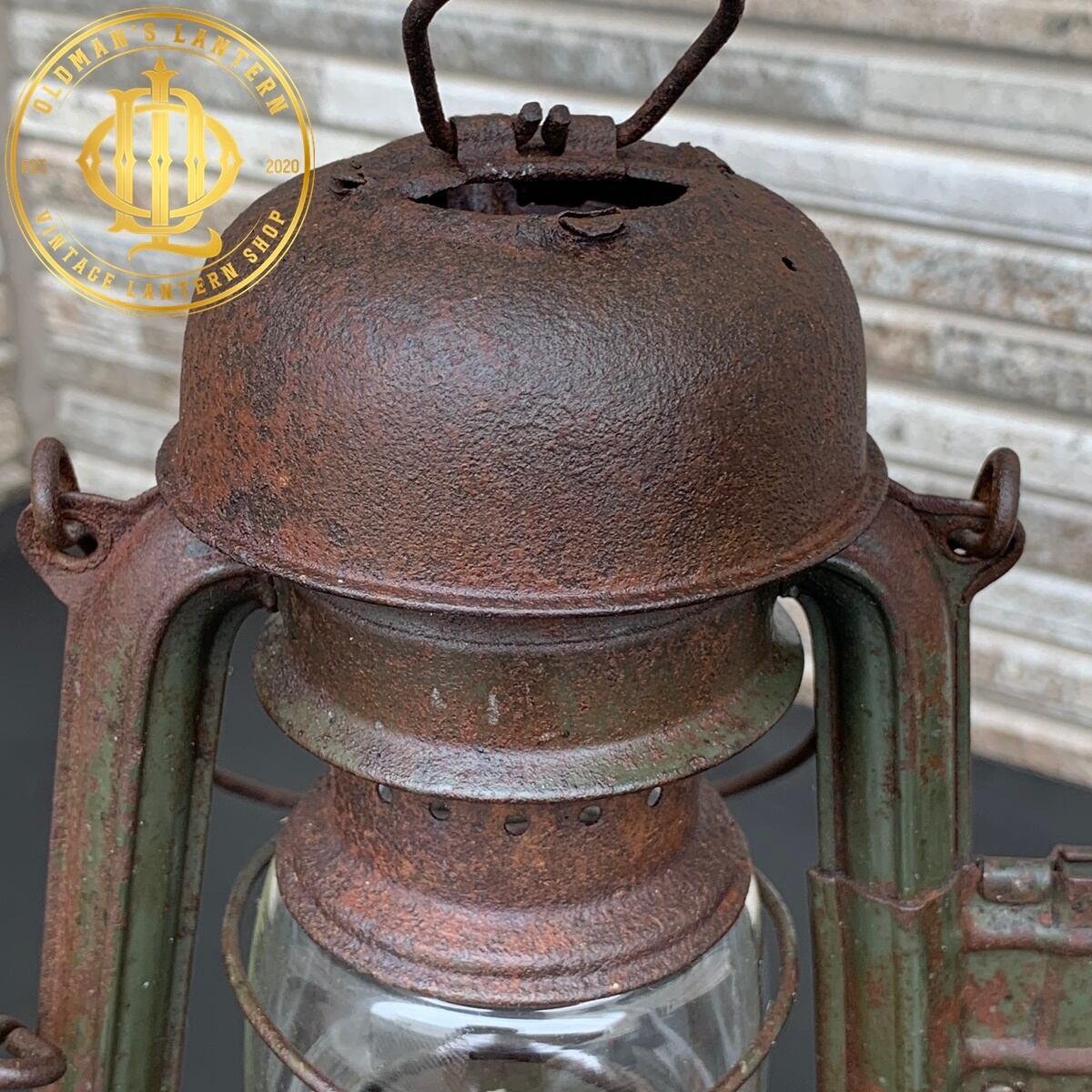 メンテ済 実働品】Feuerhand 176e Pilz オリーブ 純正クリア グローブ