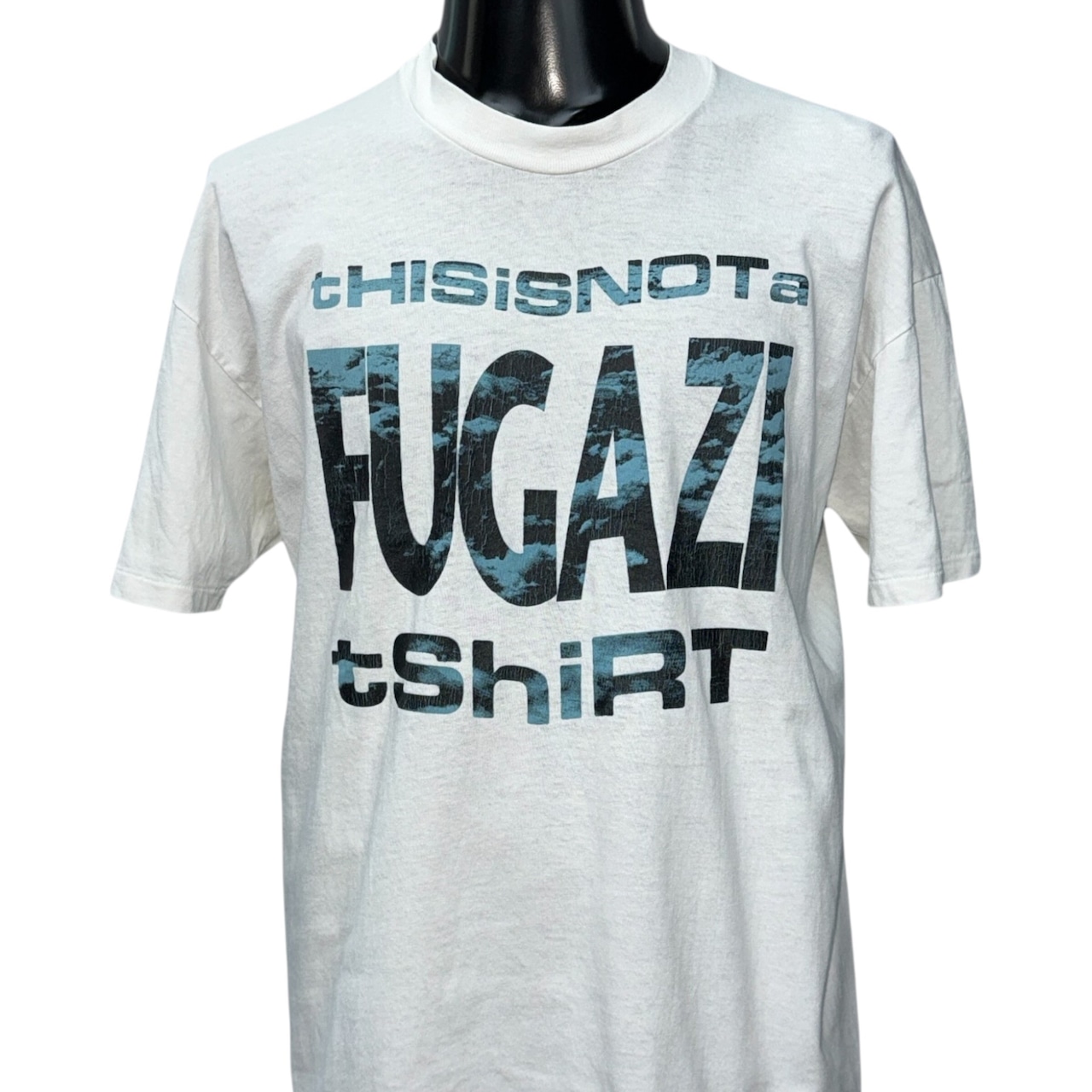 【FUGAZI】フガジ "THIS IS NOT A FUGAZI T-SHIRT" 90's Vintage Tシャツ
