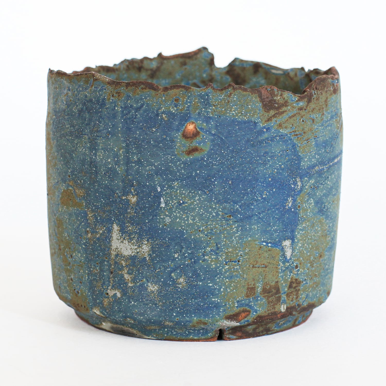 Cylinder Plants Pot “青錆” ※Laege (茨木伸恵) A