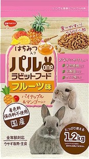 日本ペットフード パルワンラビットフード フルーツ味1.2kg