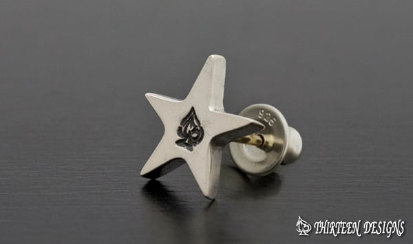THIRTEENDESIGNS サーティーンデザインズ KE-15 THE STAR PIERCE 