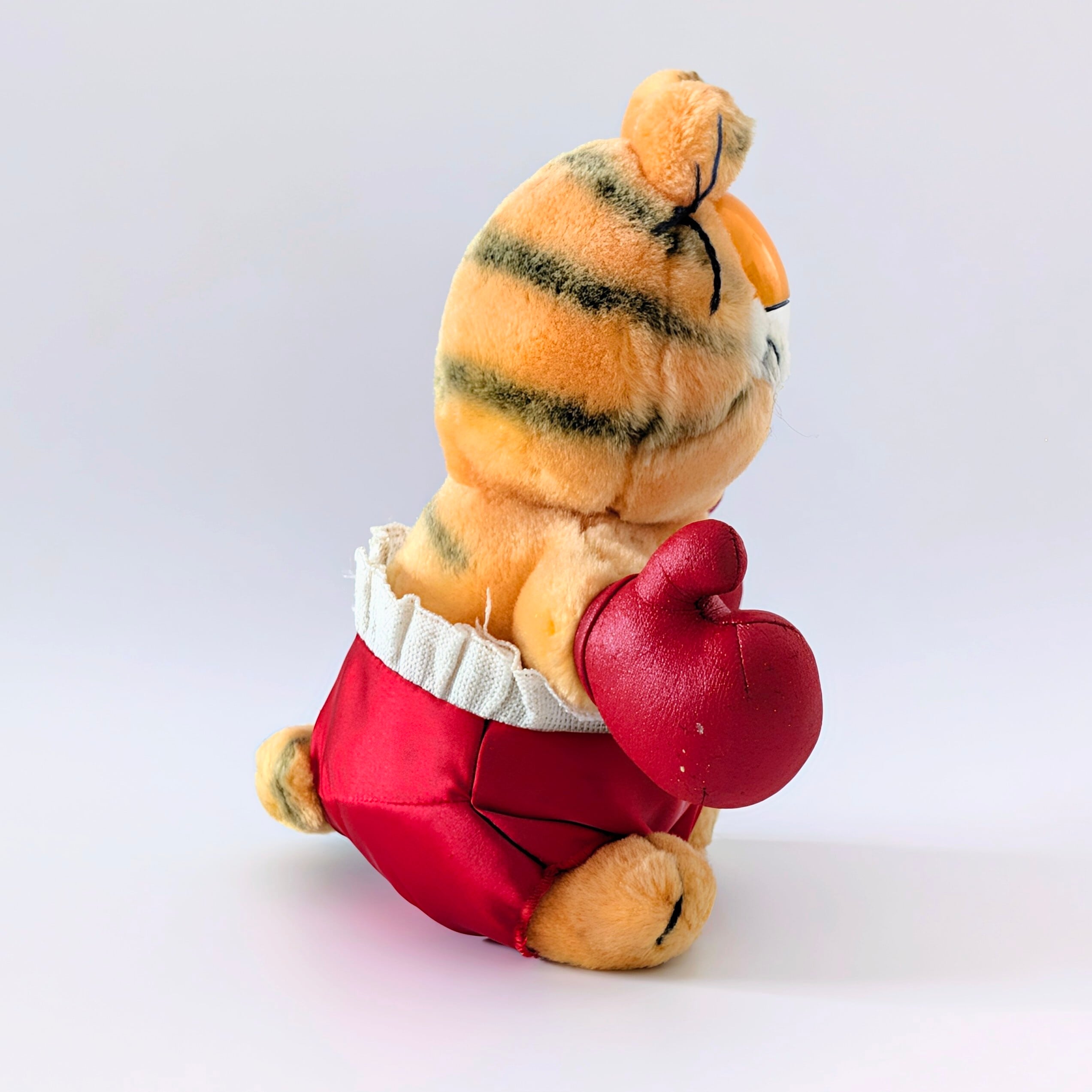 ☆ VINTAGE 1980年代初期 ☆【 Garfield ( ガーフィールド ) 】『 boxer ボクサーガーフィールド 』【B】ぬいぐるみ プラッシュ plush 1980年代年製 〚アメリカン雑貨 アメトイ〛