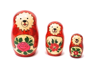 Semenov Bear Matryoshka 3 piece