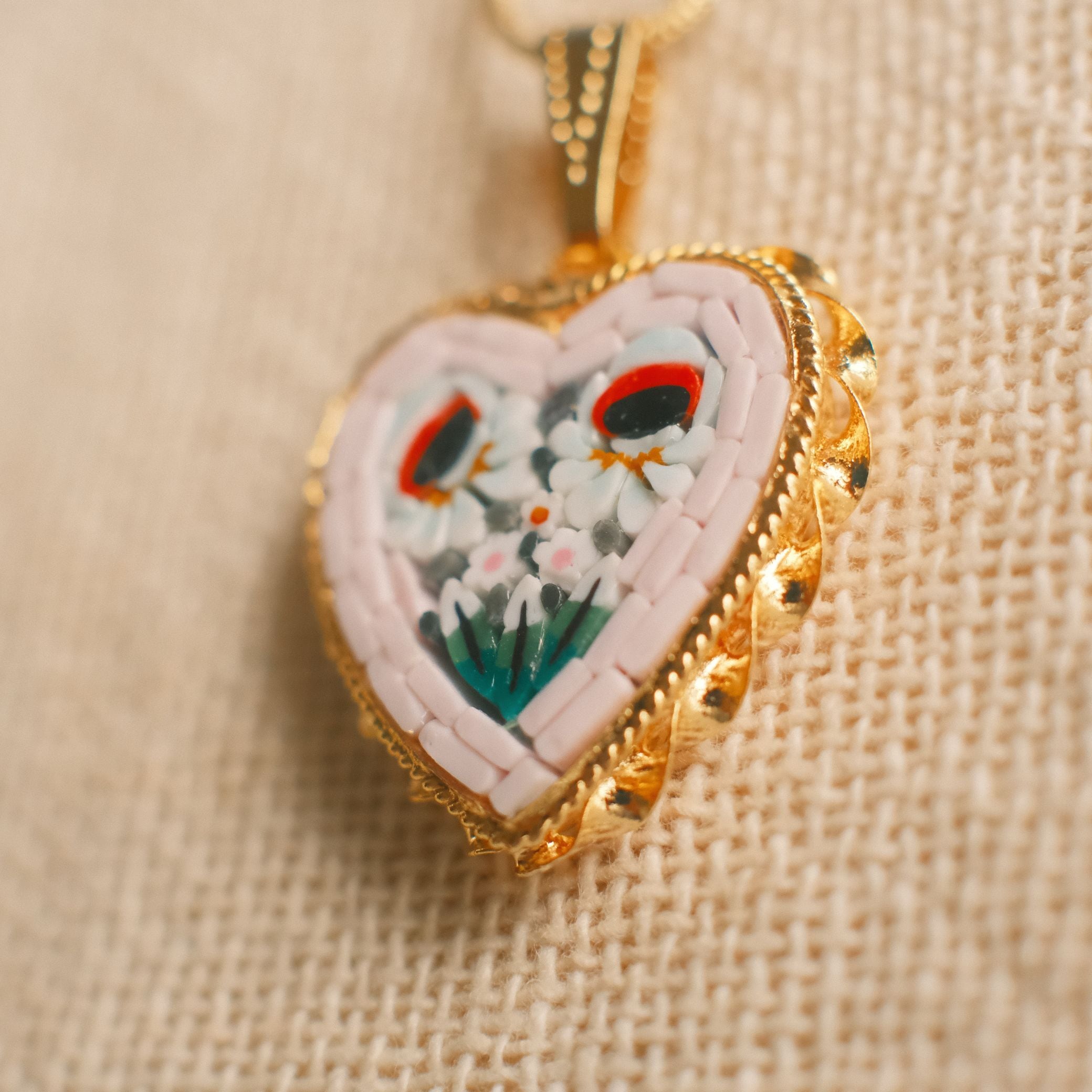 The Continental Collection: マイクロモザイクペンダント 