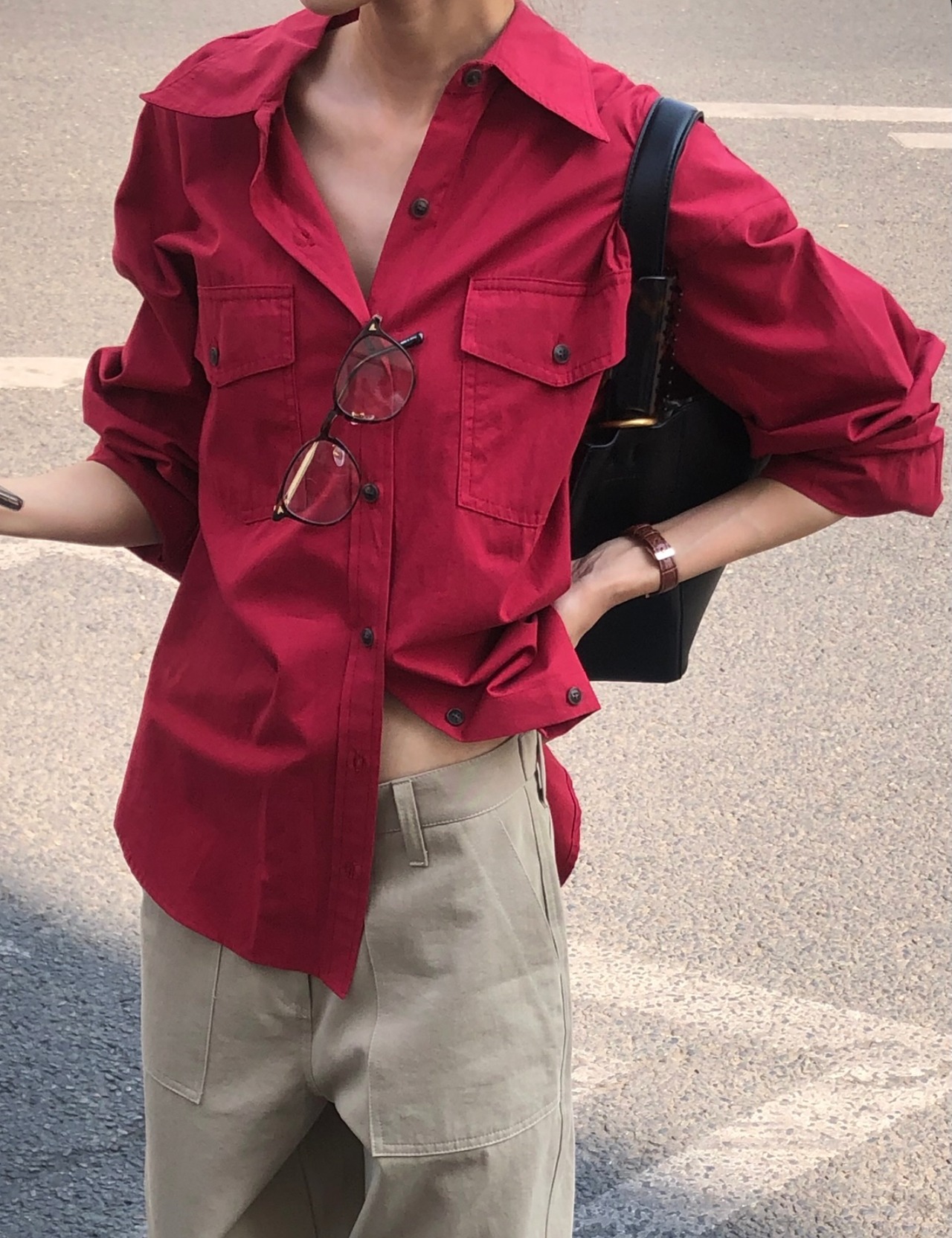 【新作5％OFF・3日間】Cotton Washing Shirts_4colors