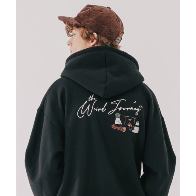 [WV PROJECT] Midnight Hoodie Black  正規品 韓国ブランド 韓国ファッション 韓国代行 パーカー