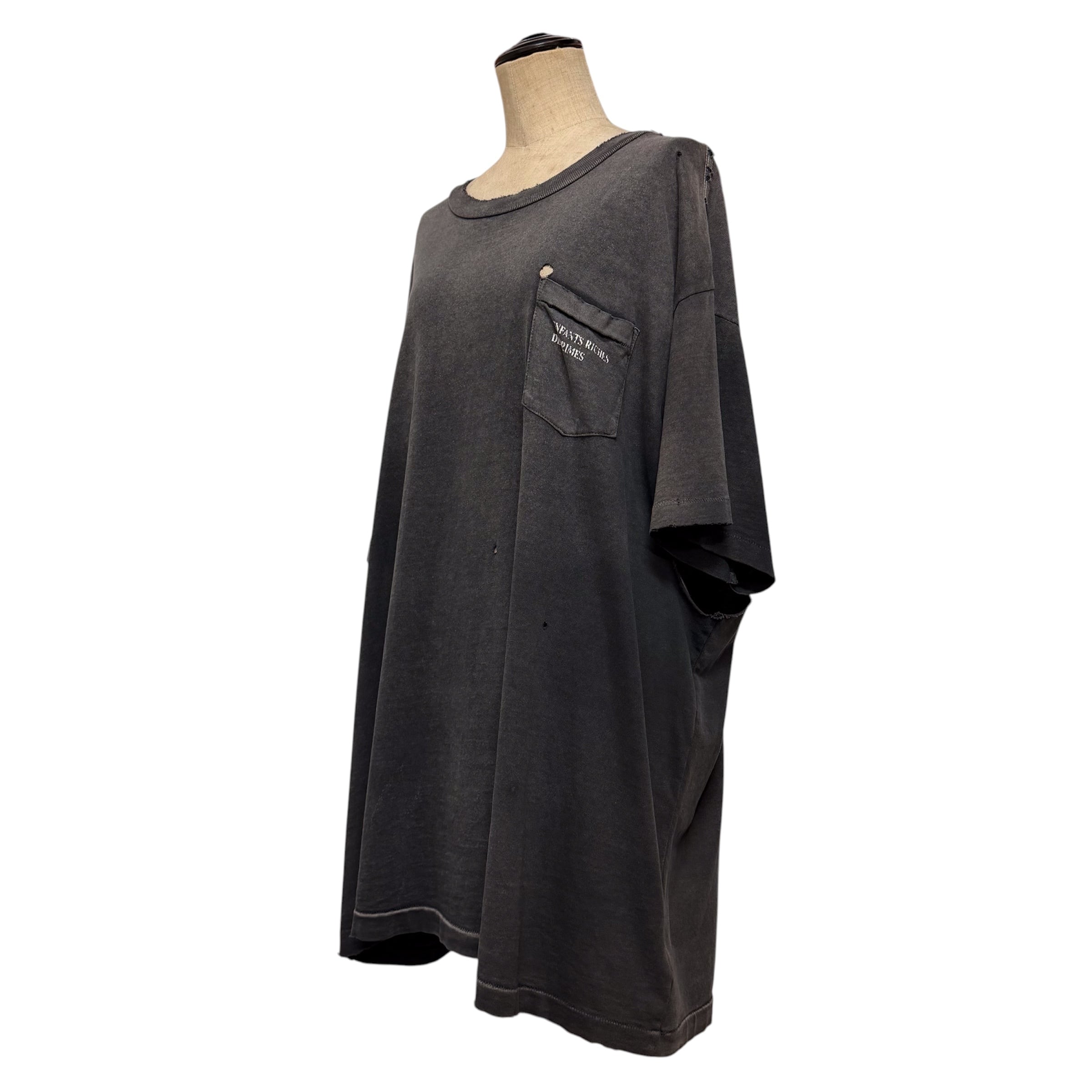 Enfants Riches Dprims Distressed Logo Pocket Tee